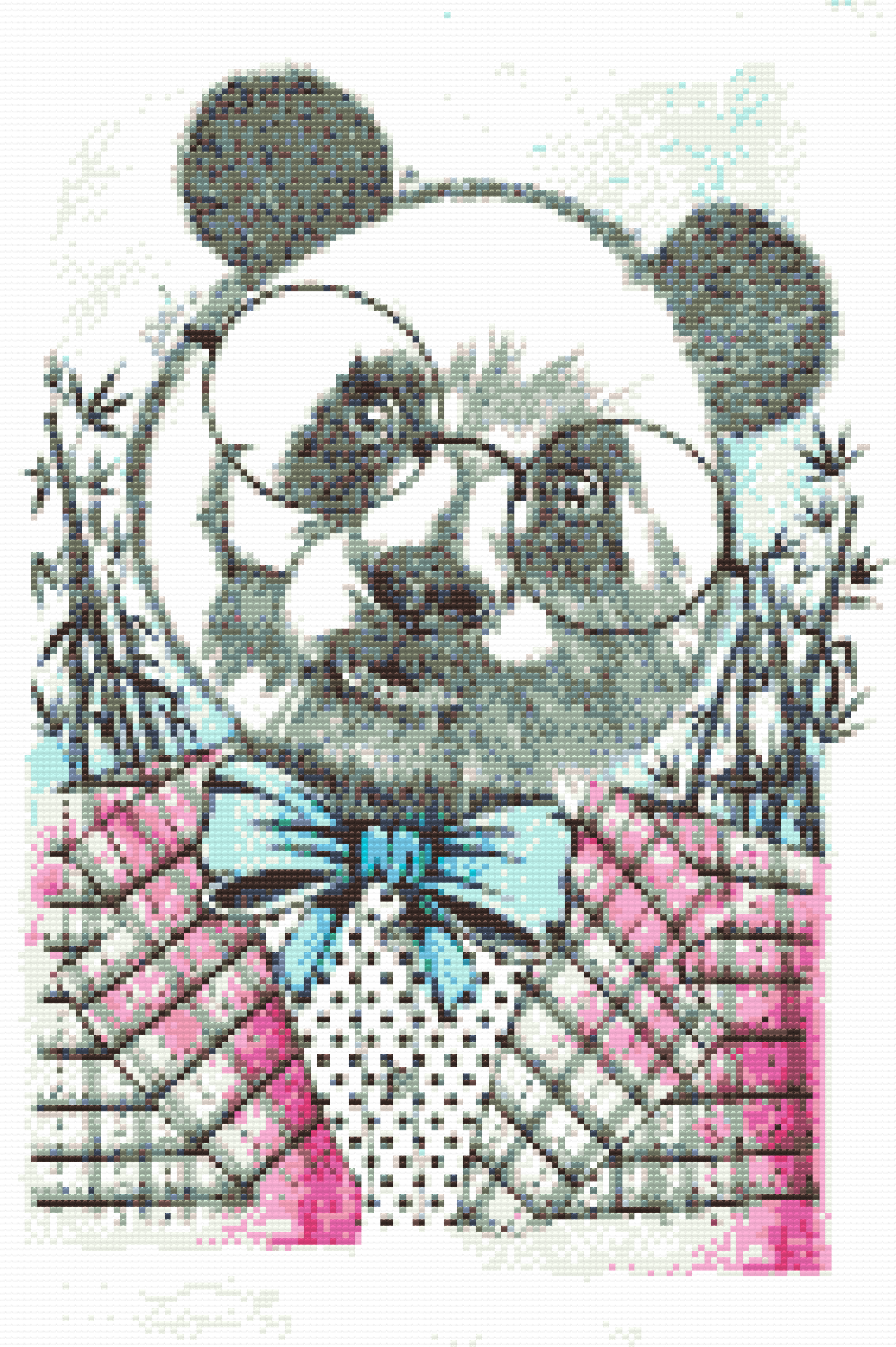 Diamond Paint - Elegant Panda