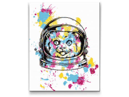 Diamond Paint - NASA Cat