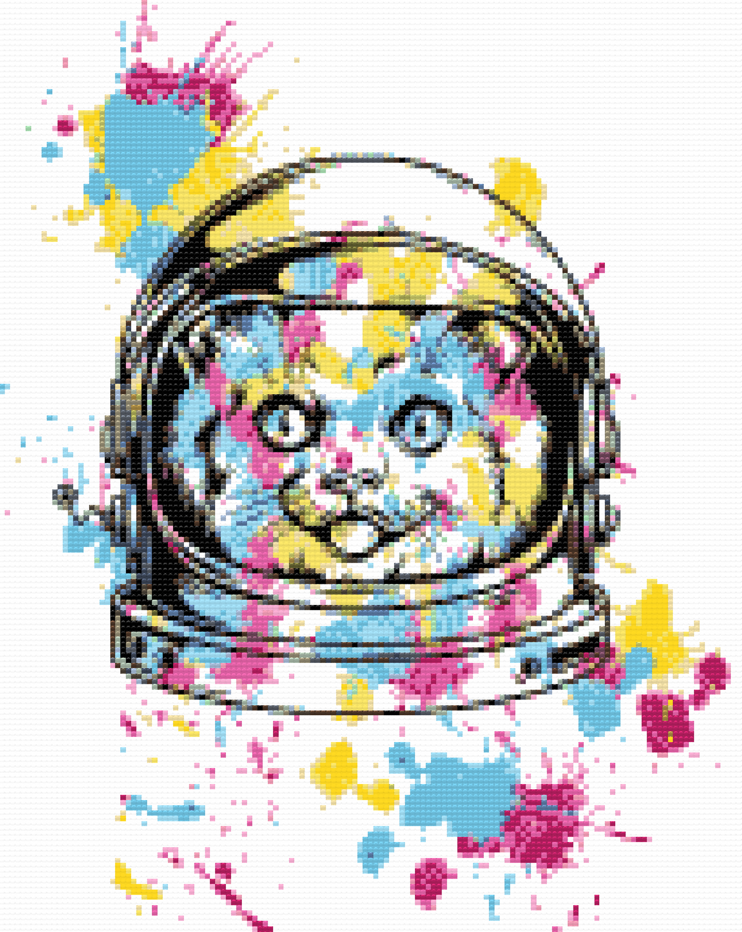 Diamond Paint - NASA Cat