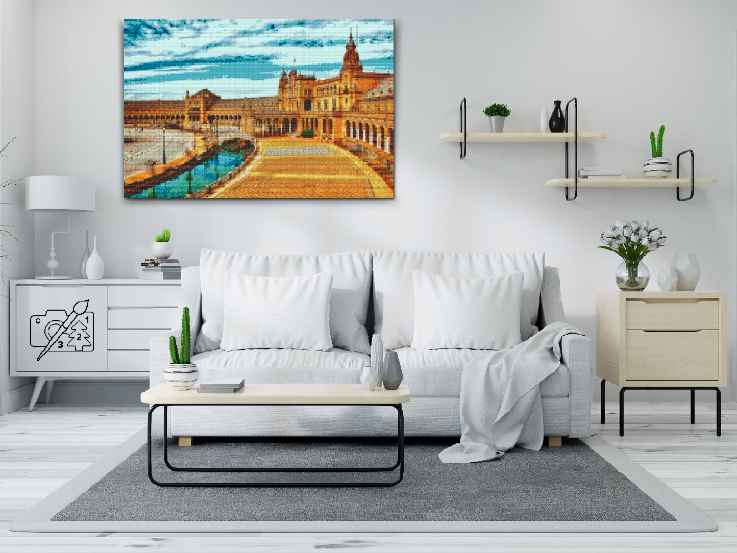 Diamond Paint - Sevilla, Španělsko