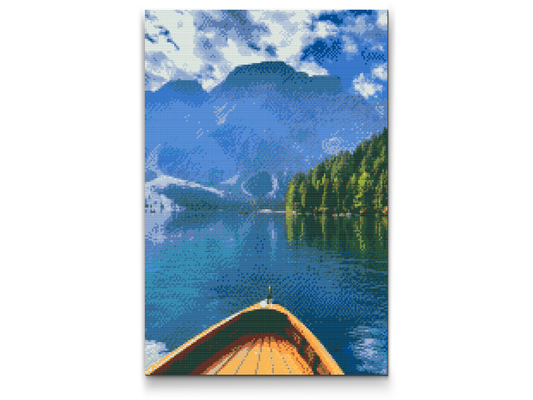 Diamond Paint - Lago di Braies, Italien