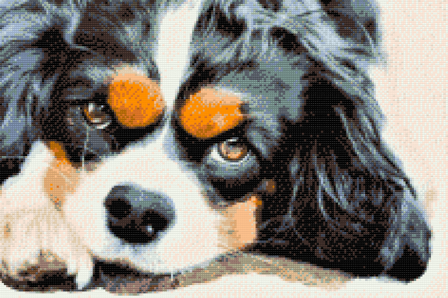 Diamond Paint - Thougtful Dog