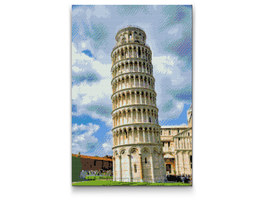 Diamond Paint - Det Skæve Tårn i Pisa