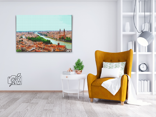 Diamond Paint - Byudsigt - Verona