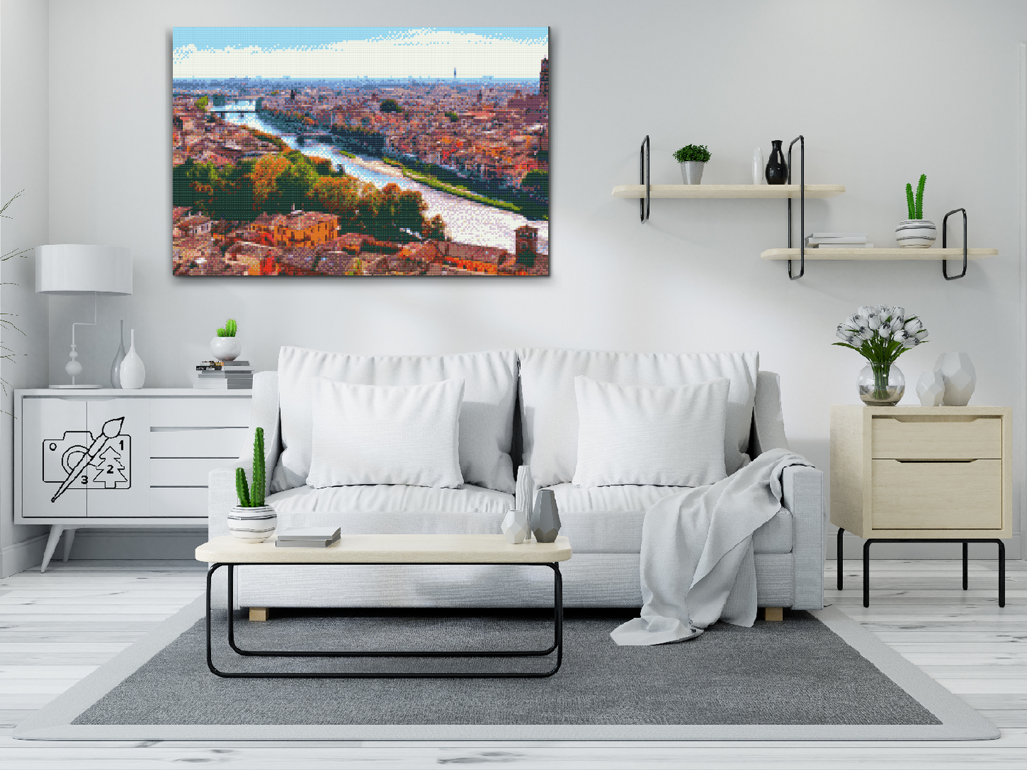Diamond Paint - Byudsigt - Verona 2