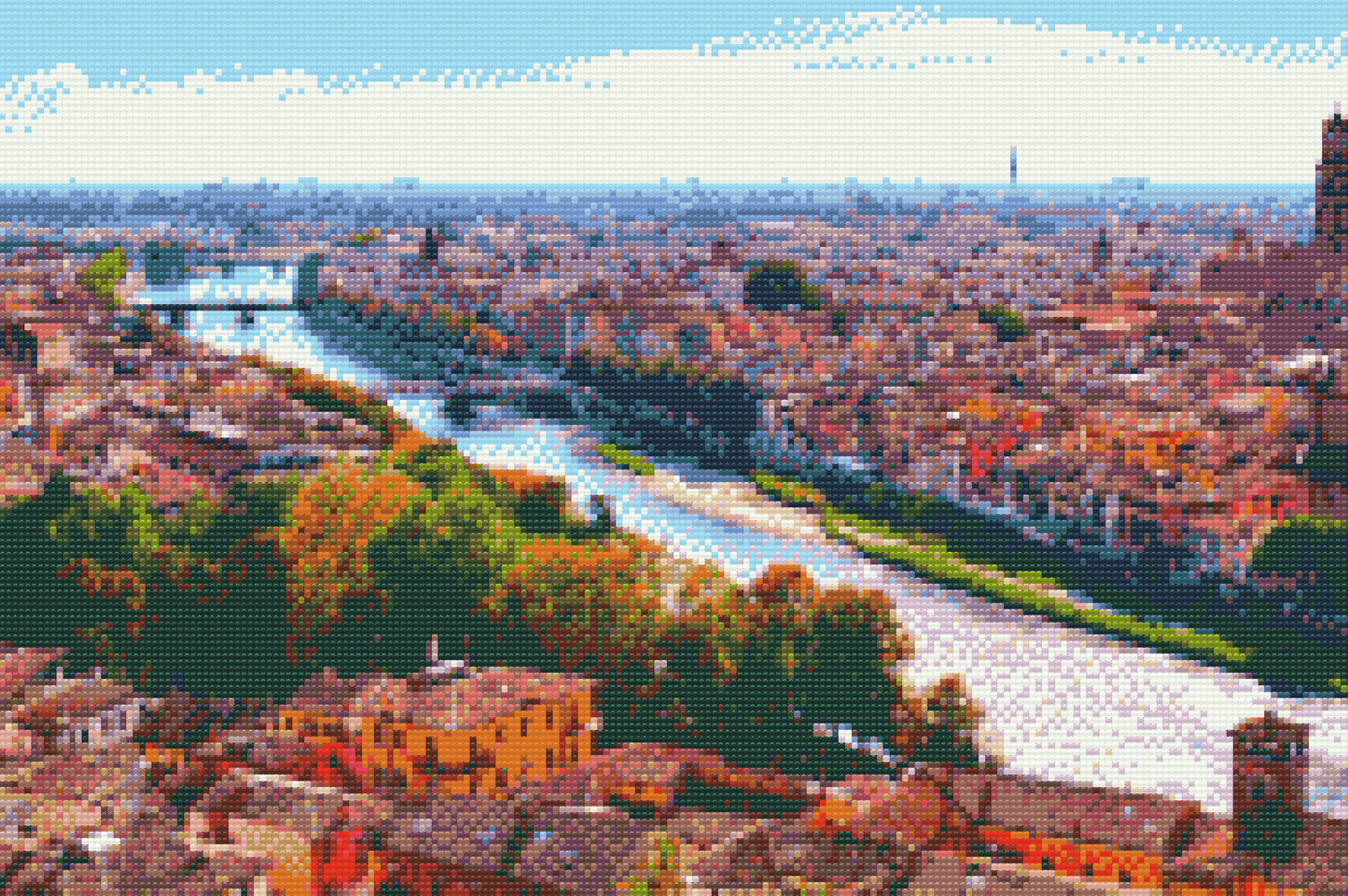 Diamond Paint - Byudsigt - Verona 2