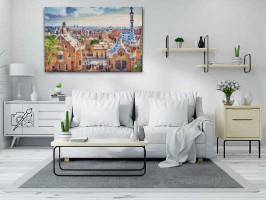 Diamond Paint - Park Güell, Barcelona