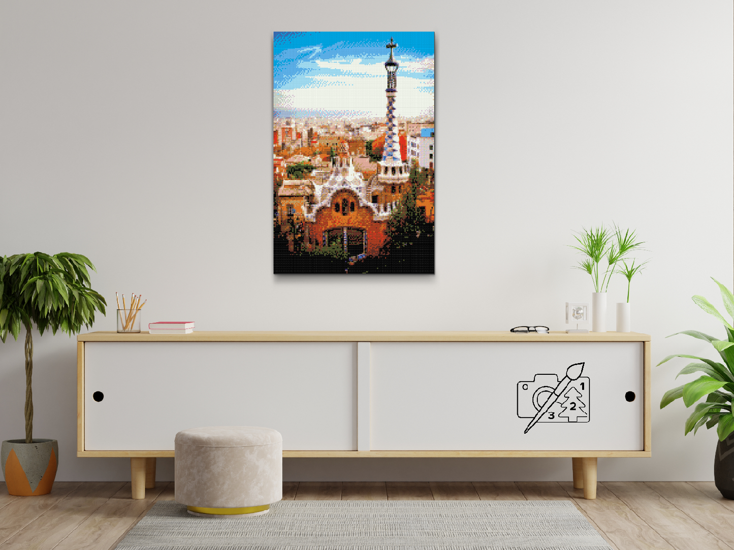 Diamond Paint - Park Güell, Barcelona 3