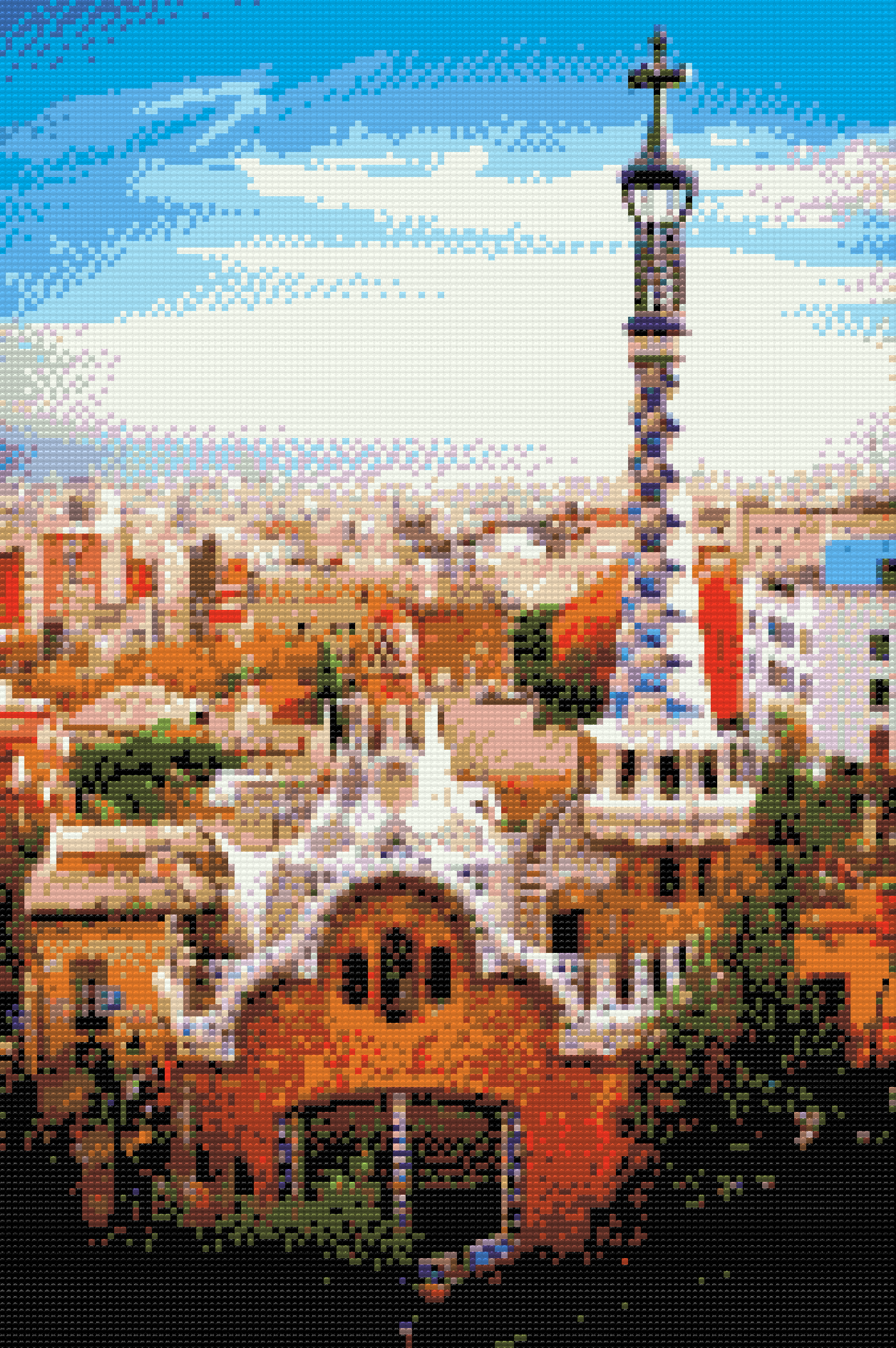 Diamond Paint - Park Güell, Barcelona 3