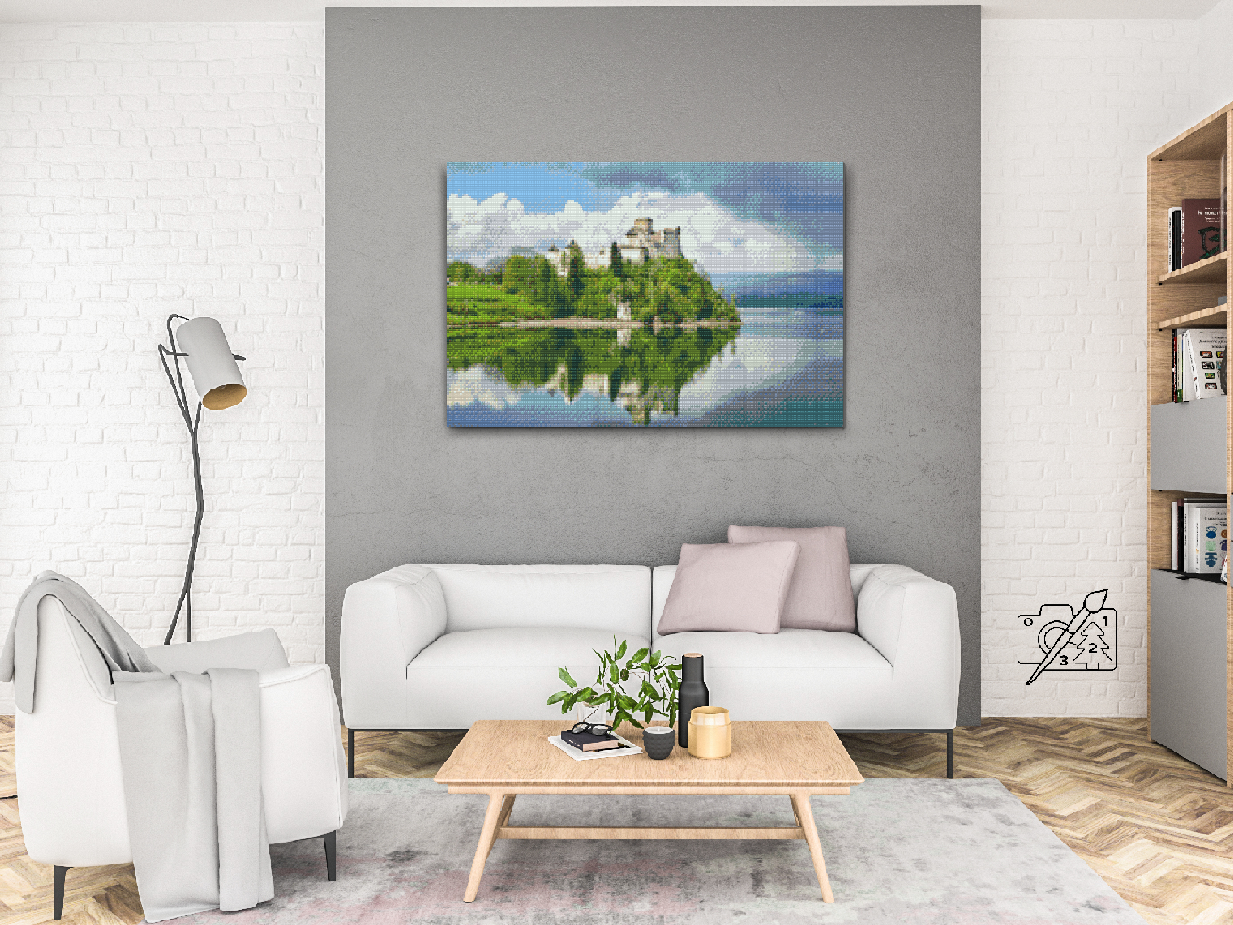 Diamond Paint - Niedzica Slot, Polen
