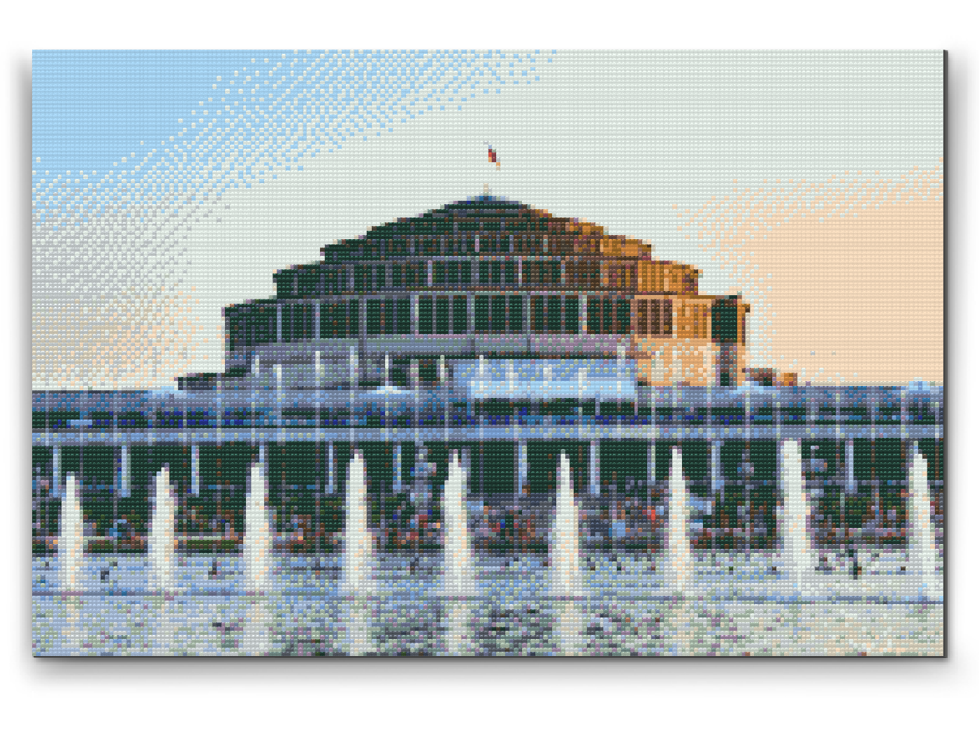Diamond Paint - Centennial Hall, Wroclaw, Polen