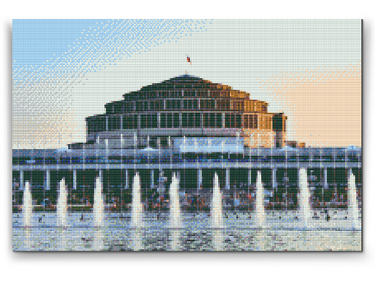 Diamond Paint - Centennial Hall, Wroclaw, Polen