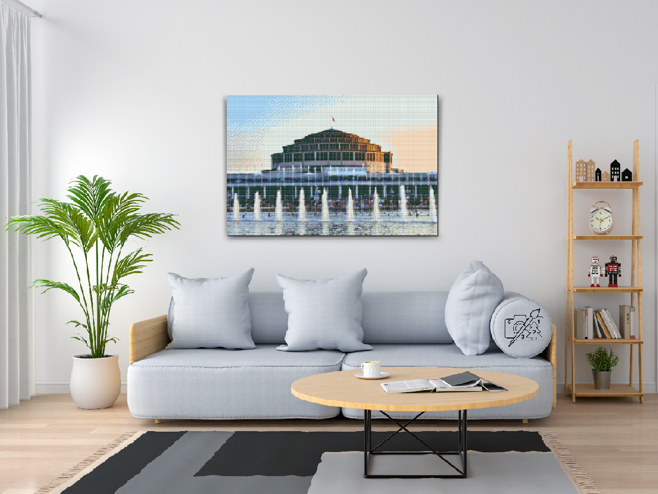 Diamond Paint - Centennial Hall, Wroclaw, Polen