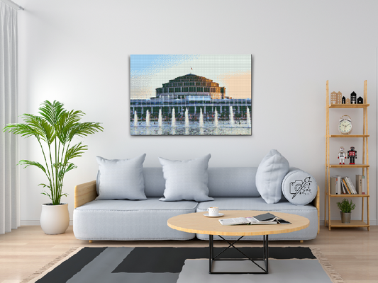Diamond Paint - Centennial Hall, Wroclaw, Polen
