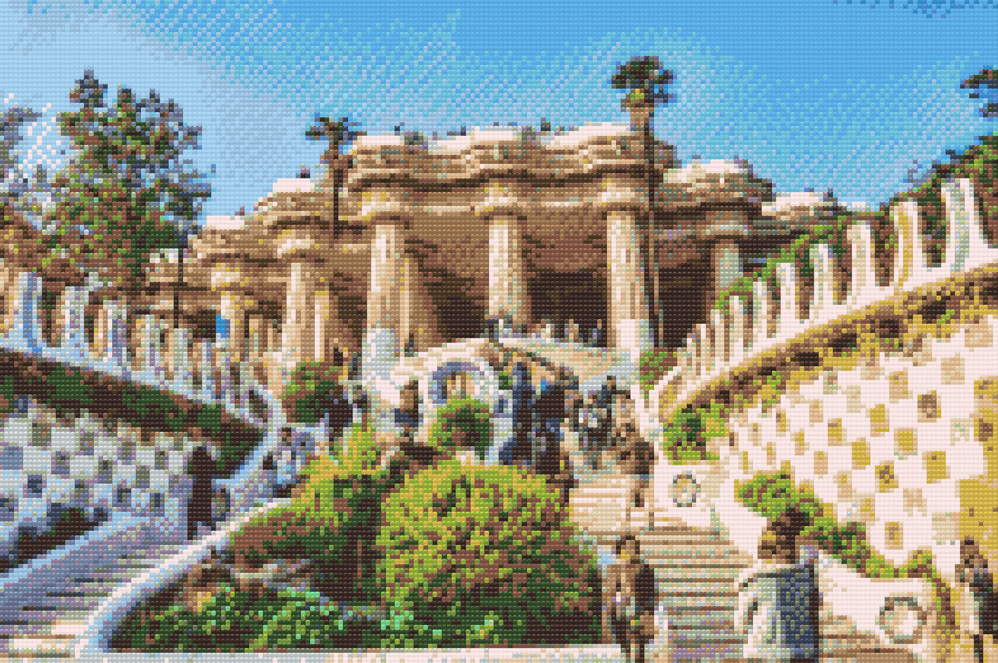 Diamond Paint - Park Güell, Barcelona 4