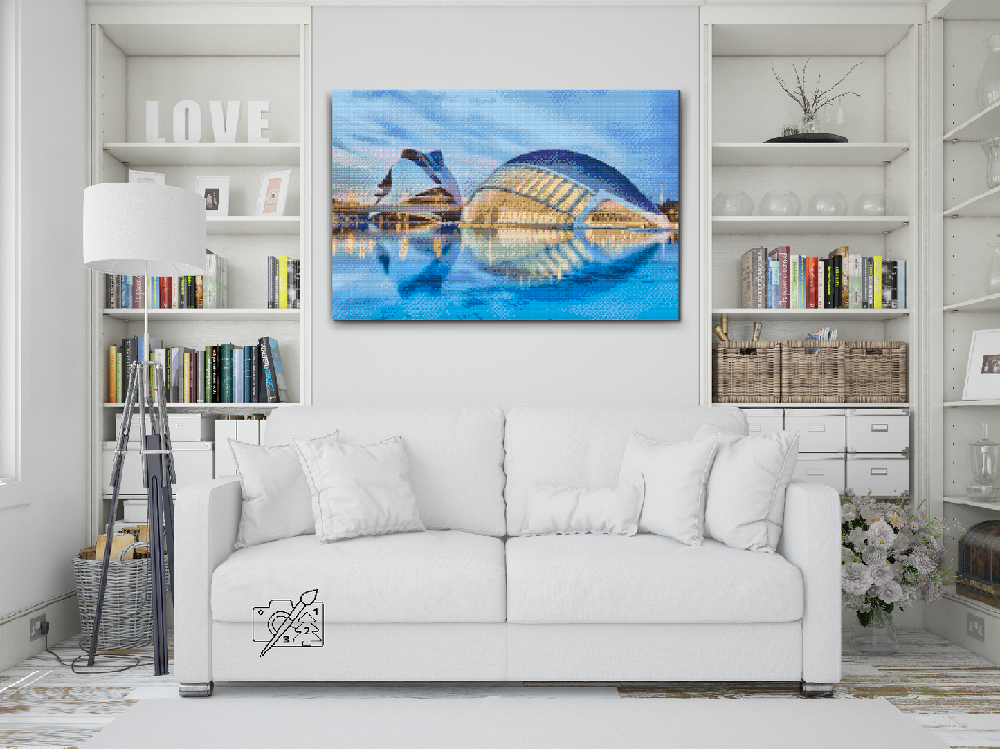 Diamond Paint - Kunst- og Videnskabsbyen, Valencia