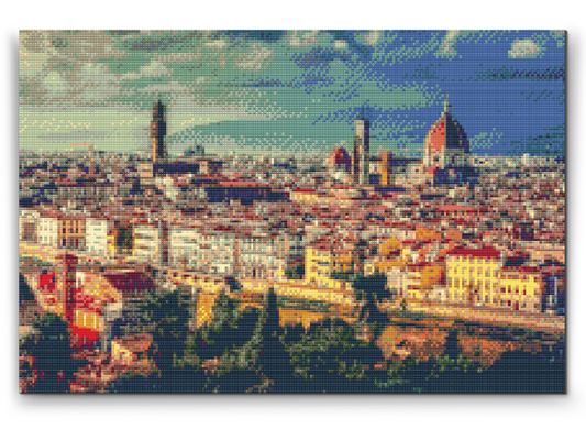 Diamond Paint - Byudsigt - Firenze