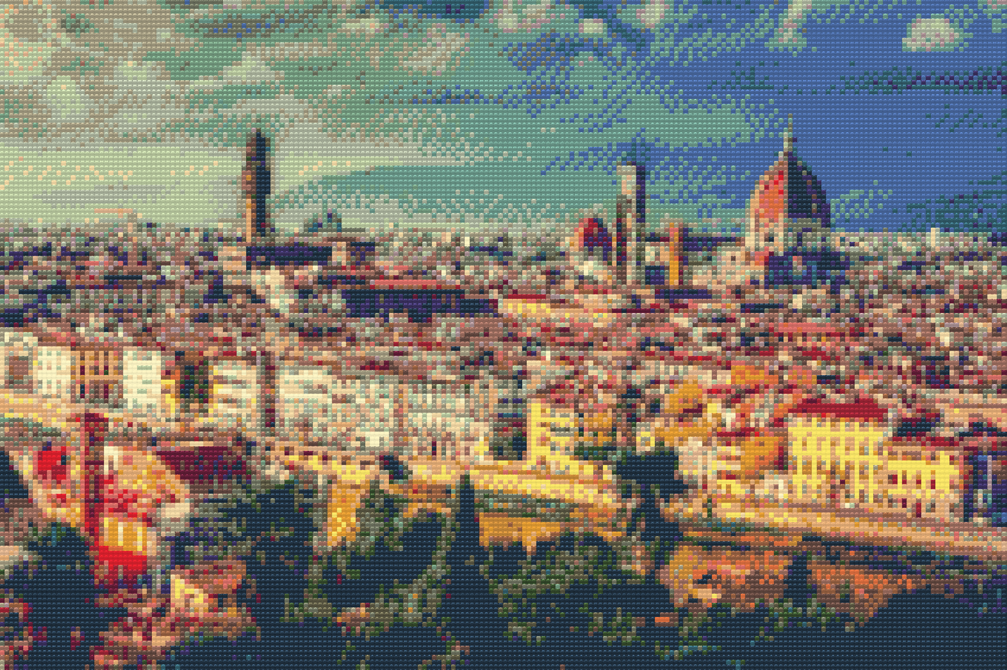 Diamond Paint - Byudsigt - Firenze