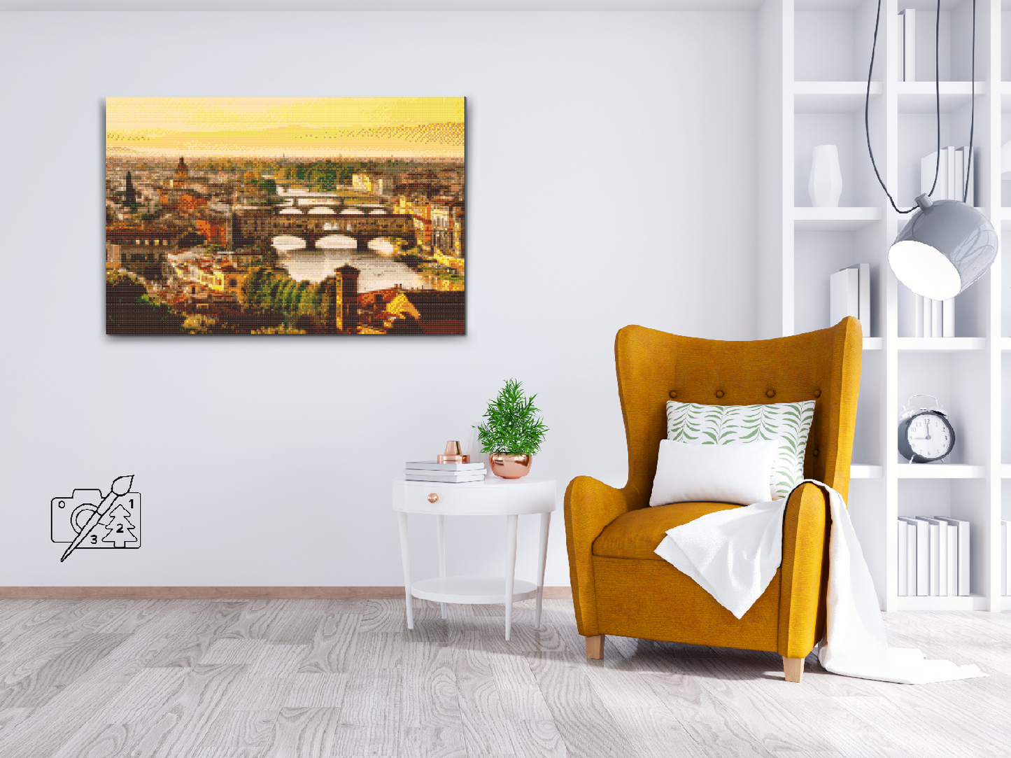 Diamond Paint - Byudsigt - Firenze 2