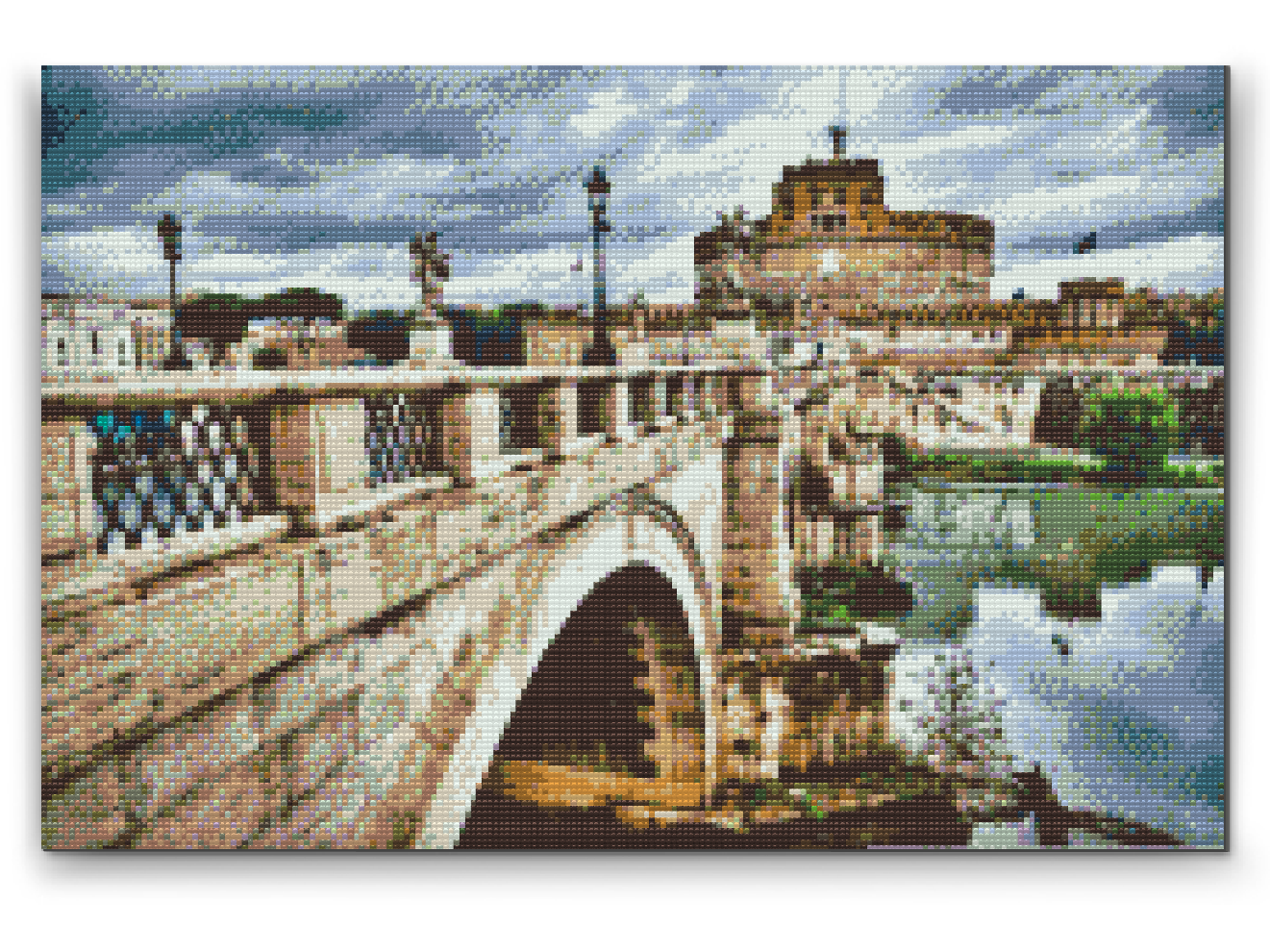 Diamond Paint - Castle Sant Angelo i Rom 2