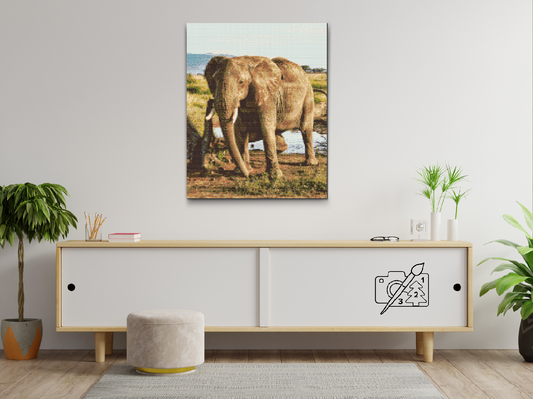 Diamond Paint - Safari - Elefant