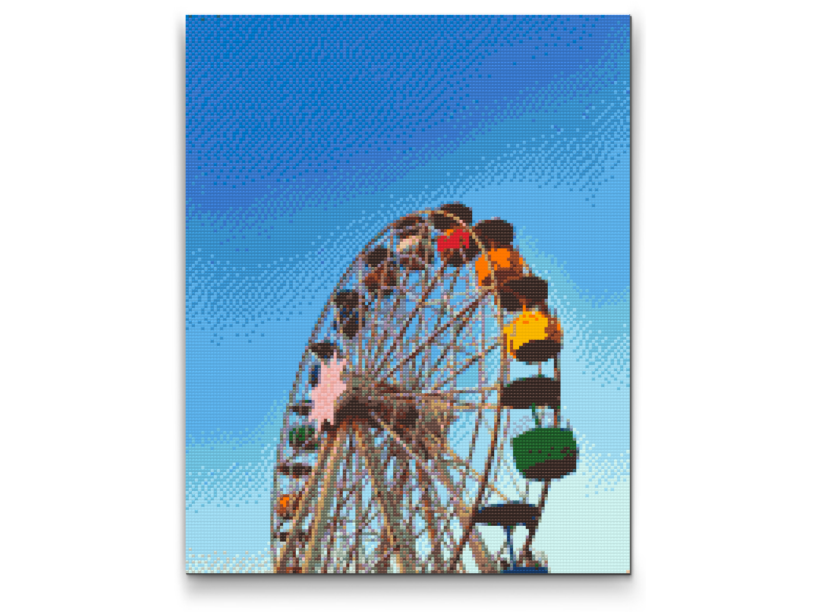 Diamond Paint - Tibidabo Forlystelsespark, Barcelona