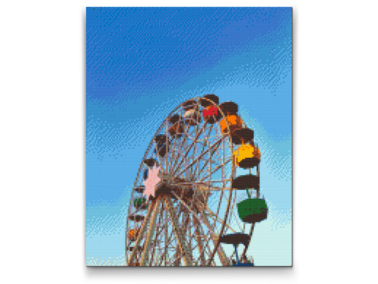 Diamond Paint - Tibidabo Forlystelsespark, Barcelona