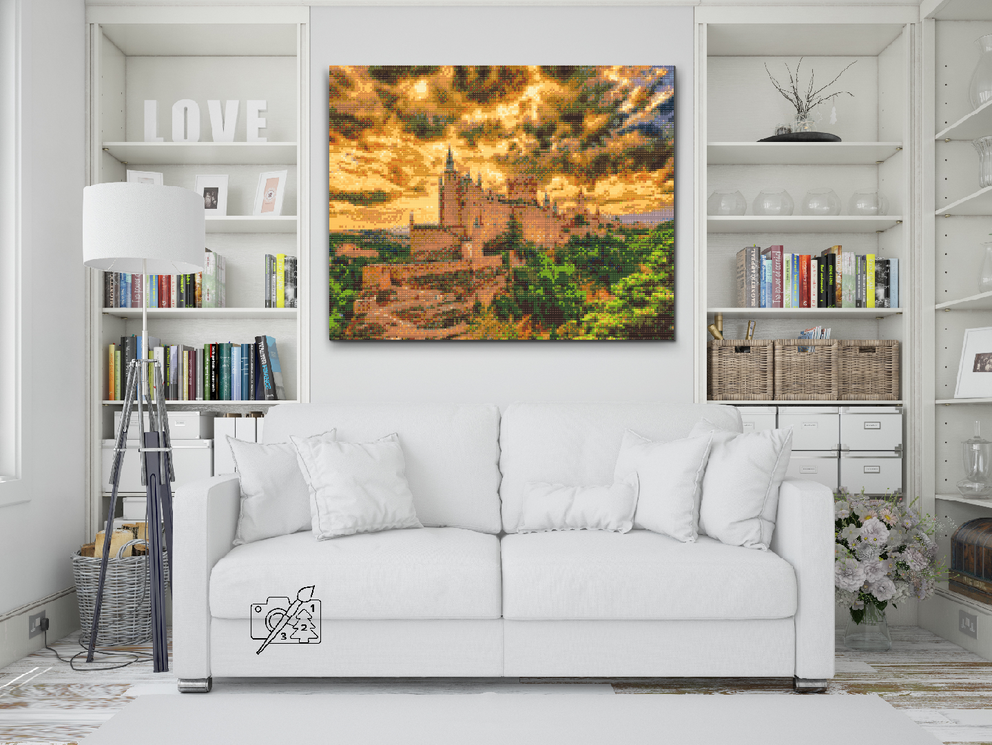 Diamond Paint - Alcazar Slot, Segovia