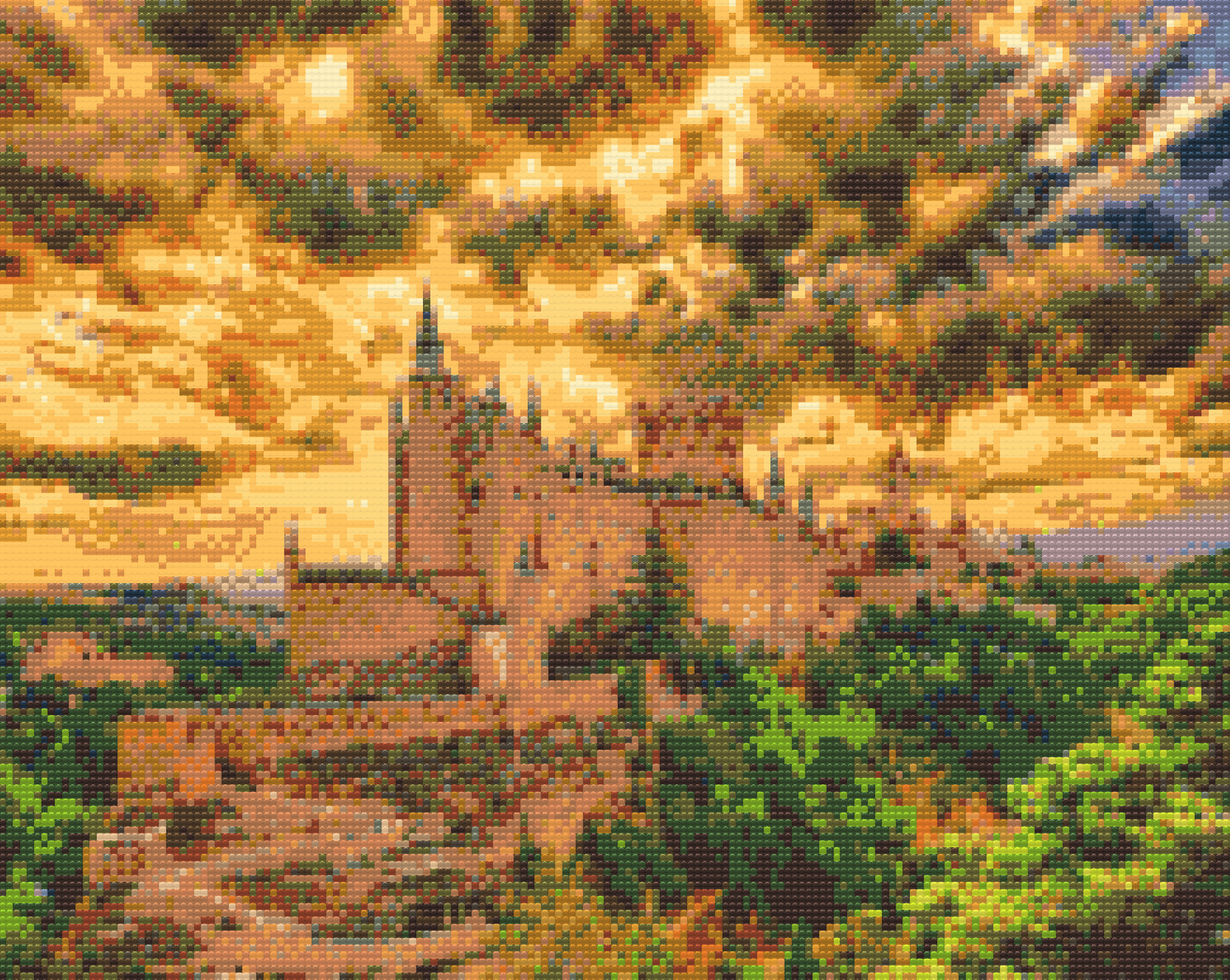 Diamond Paint - Alcazar Slot, Segovia
