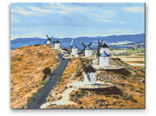 Diamond Paint - Vindmøller, Toledo 2