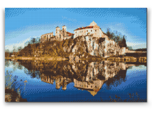 Diamond Paint - Benediktinerklosteret i Tyniec, Polen
