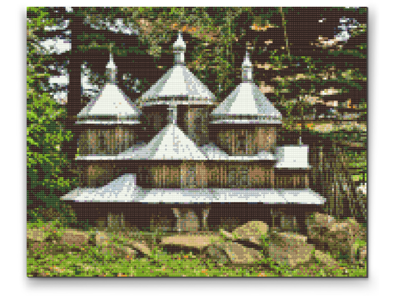 Diamond Paint - Kirke i Lutowiska, Polen