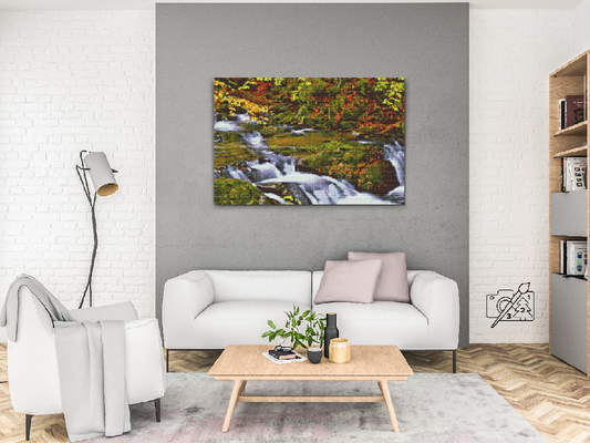 Diamond Paint - Szepit-vandfaldet ved en bæk Hylaty, Polen