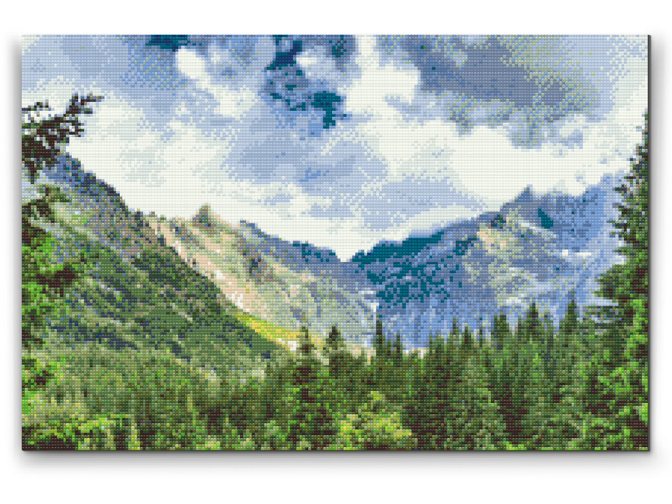 Diamond Paint - Høje Tatra 2