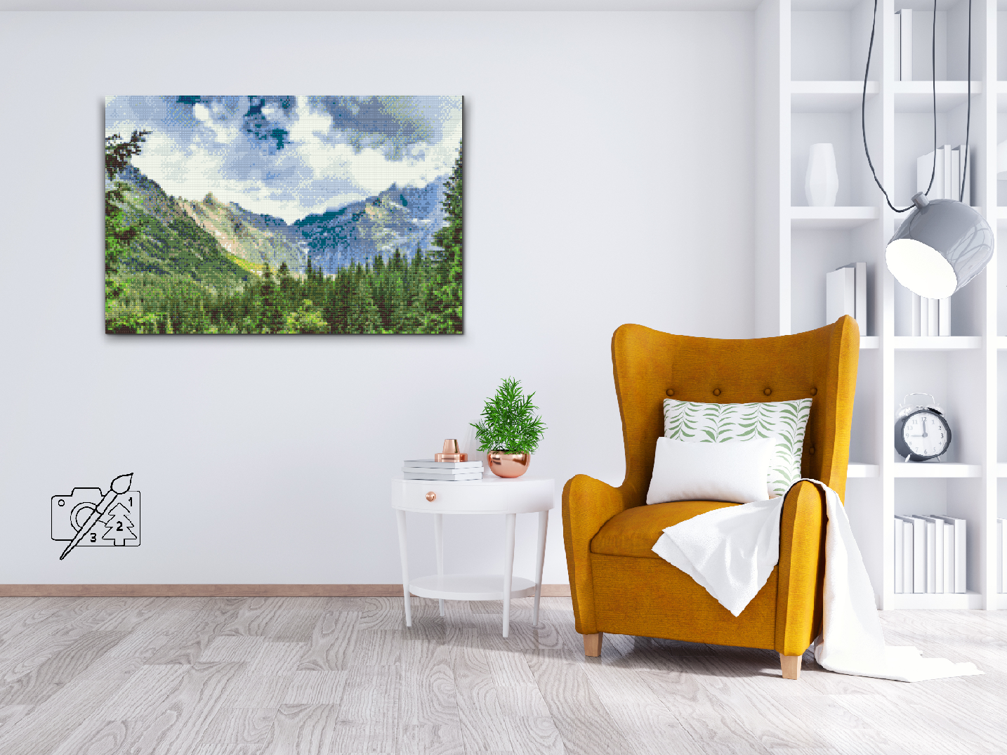 Diamond Paint - Høje Tatra 2