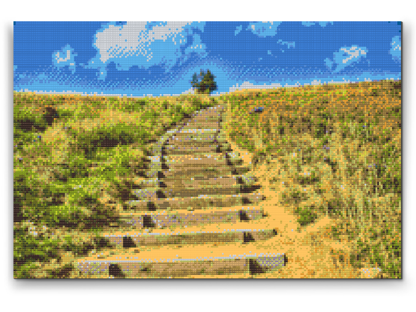 Diamond Paint - Bieszczady-bjergene, Polen