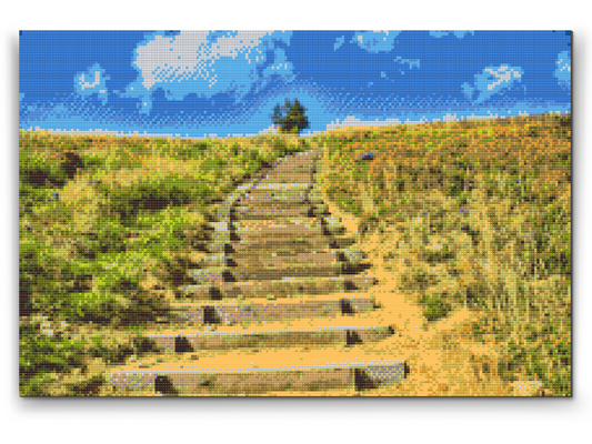 Diamond Paint - Bieszczady-bjergene, Polen