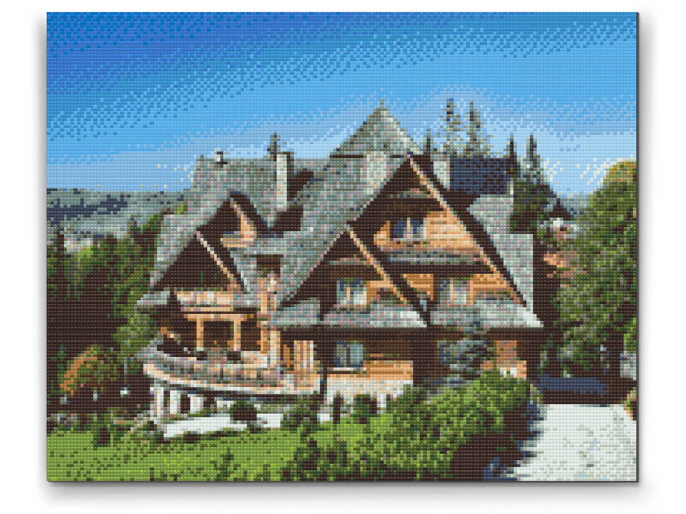 Diamond Paint - Polsk arkitektur