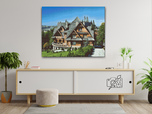 Diamond Paint - Polsk arkitektur