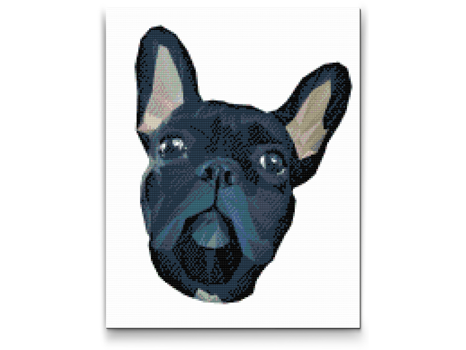 Diamond Paint - Fransk Bulldog 4