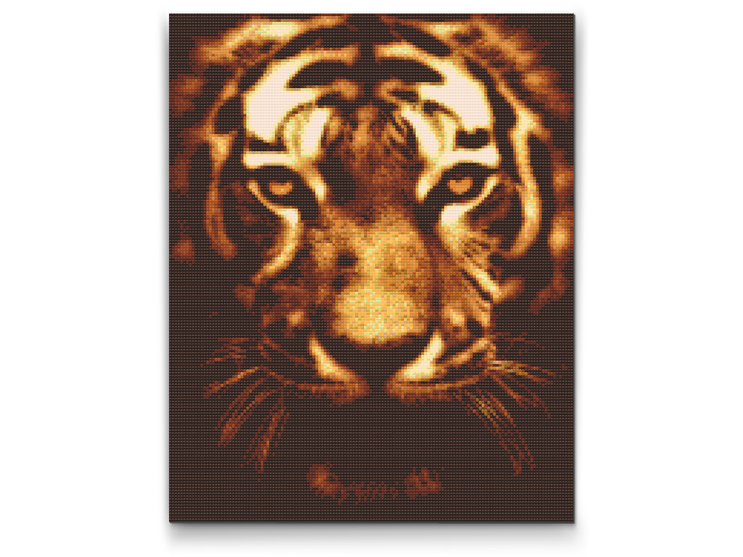 Diamond Paint - Tiger i Lys