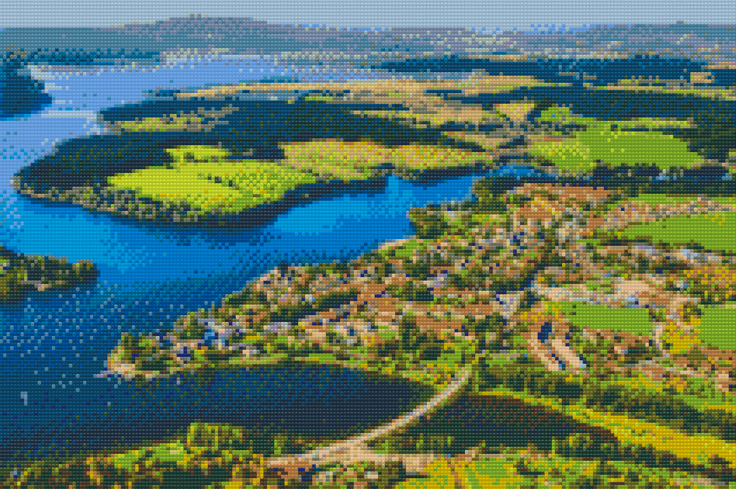 Diamond Paint - Lipno-reservoiret