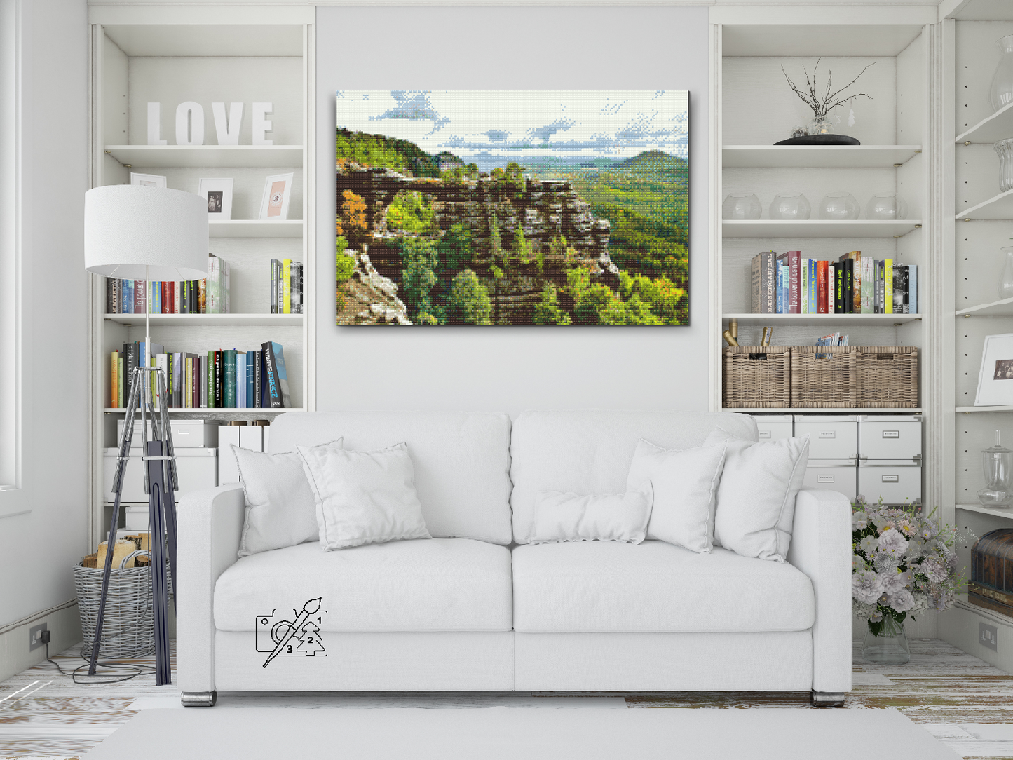 Diamond Paint - Pravčická-buegangen