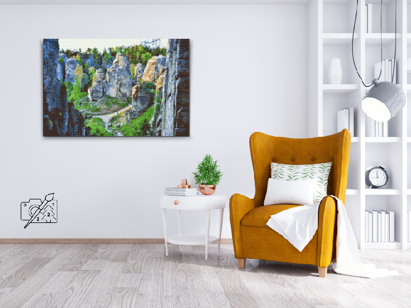 Diamond Paint - Prachov Rocks