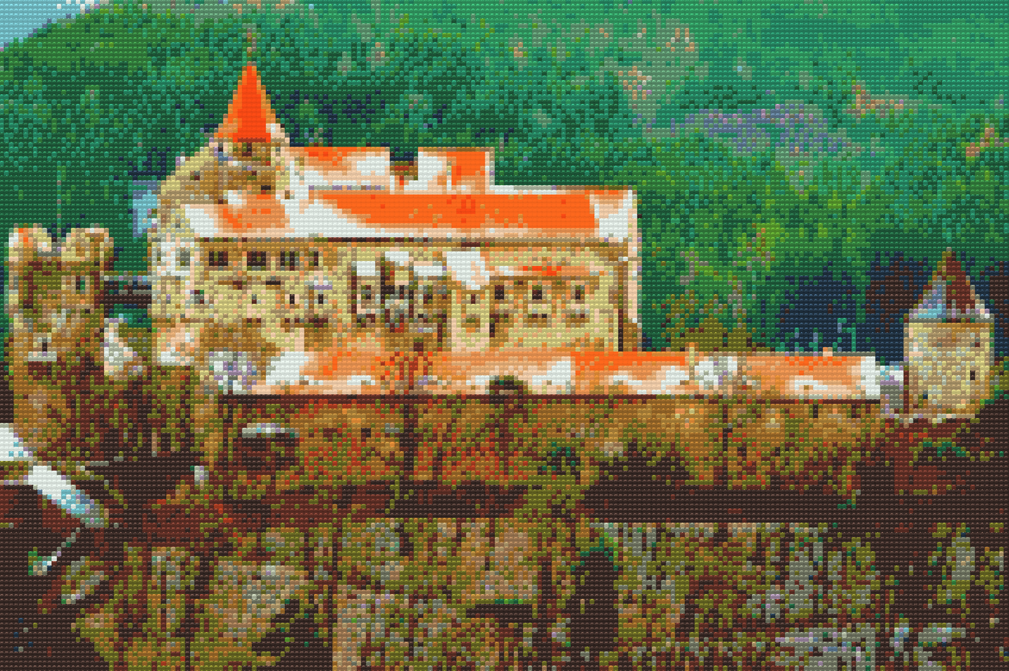 Diamond Paint - Pernštejn Slot