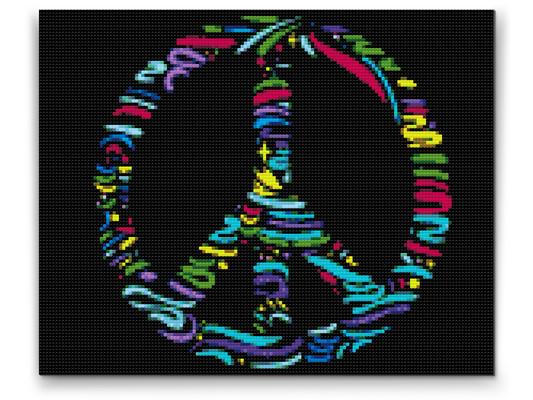 Diamond Paint - Fredens symbol