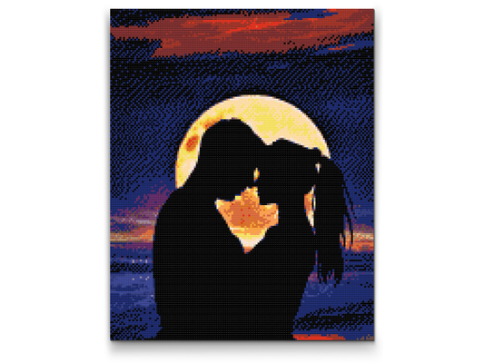 Diamond Paint - Romance ved solnedgang