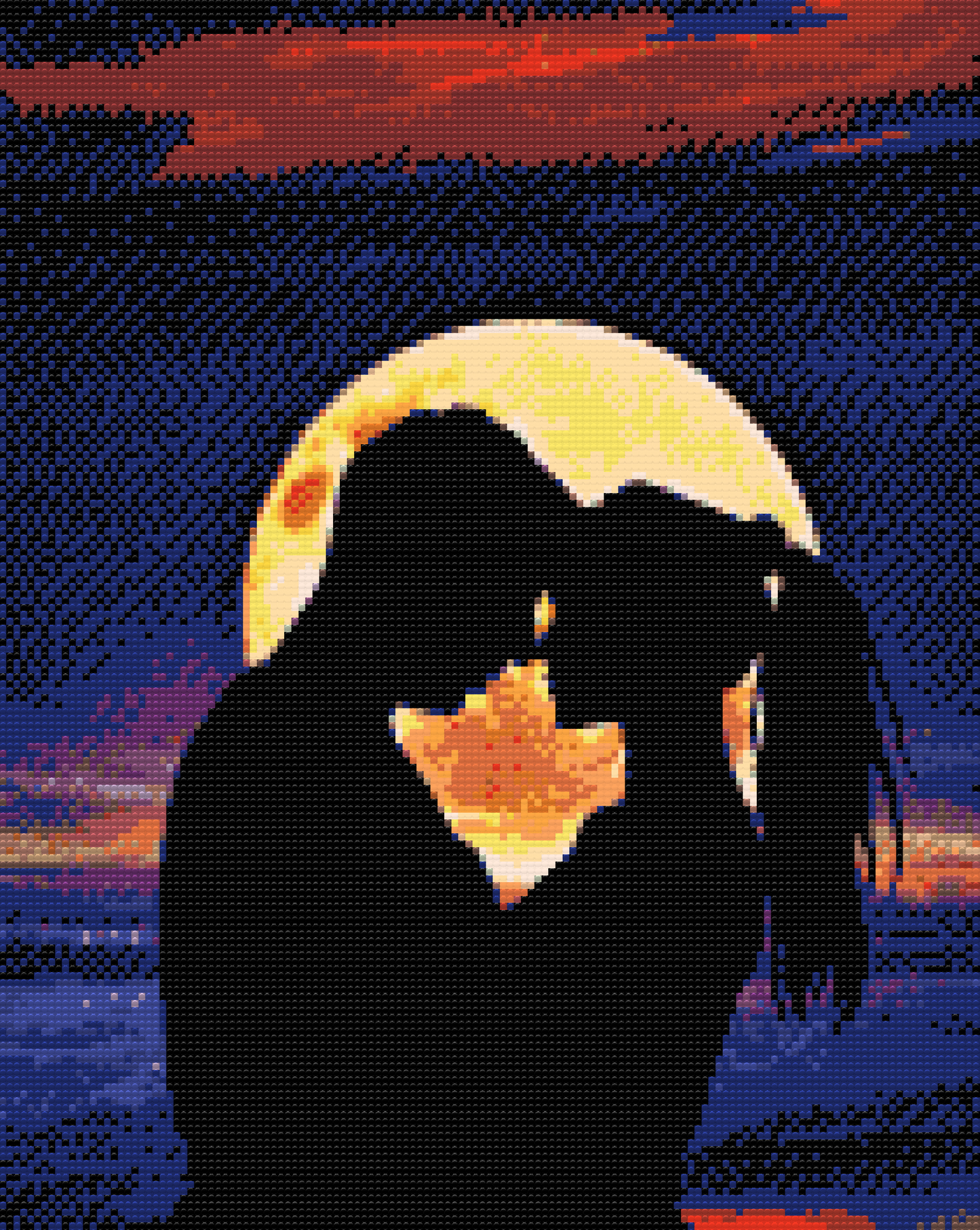Diamond Paint - Romance ved solnedgang