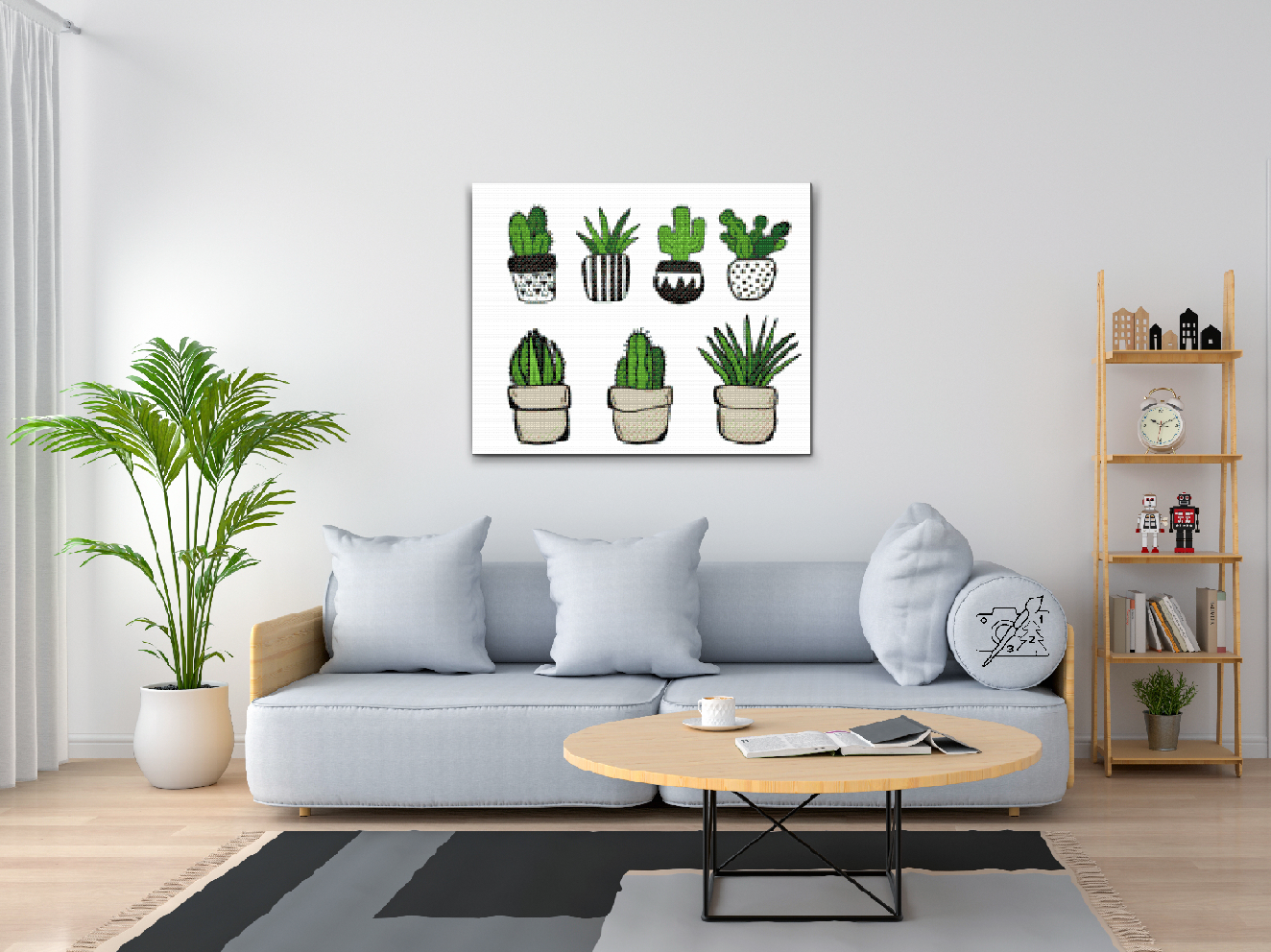 Diamond Paint - Kaktusser