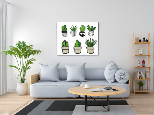 Diamond Paint - Kaktusser